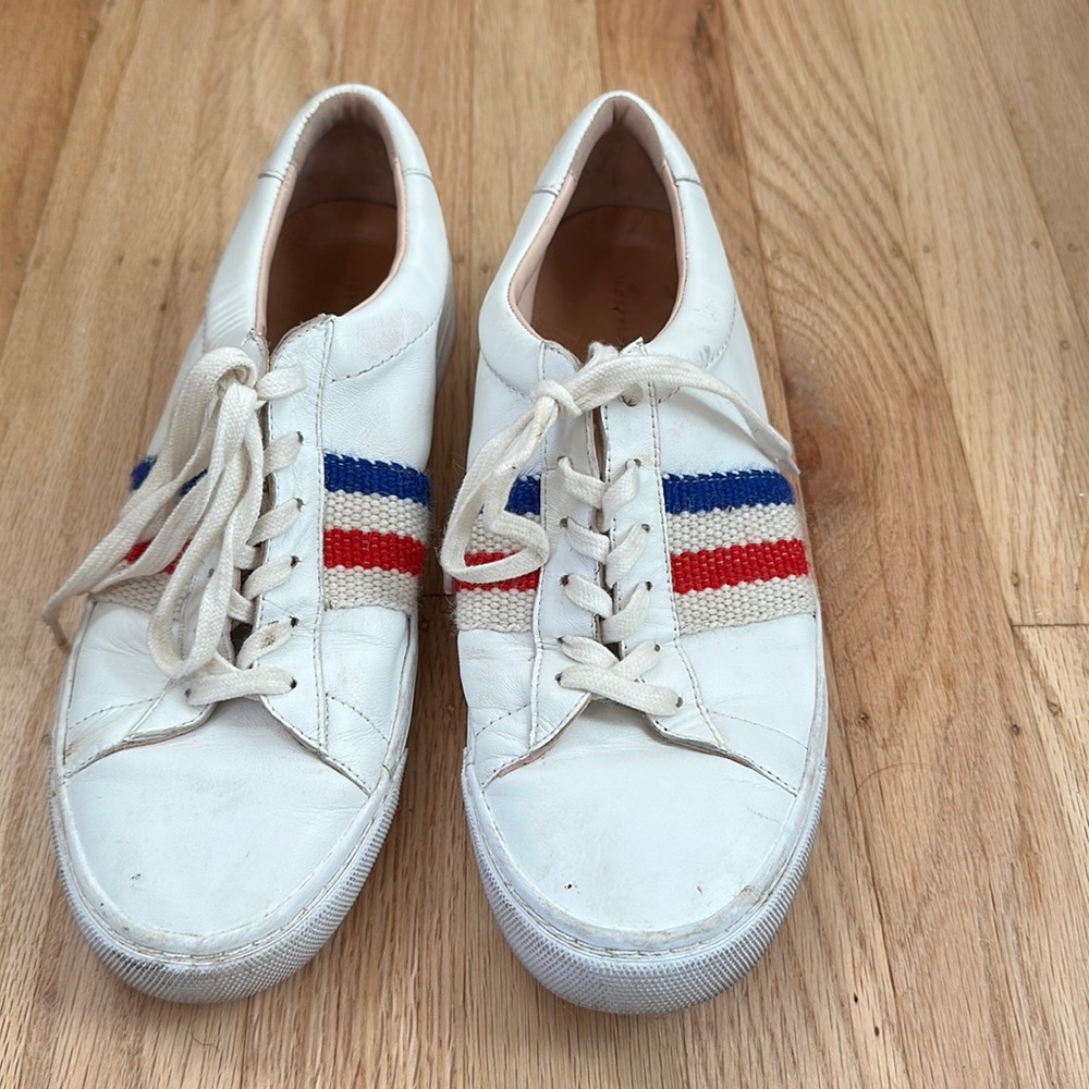 Loeffler Randal leather tennis shoes